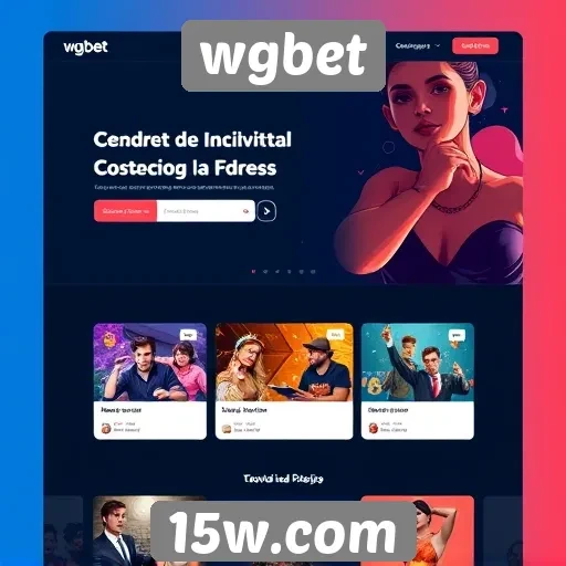 novidades no design do site wgbet impressionam usuários